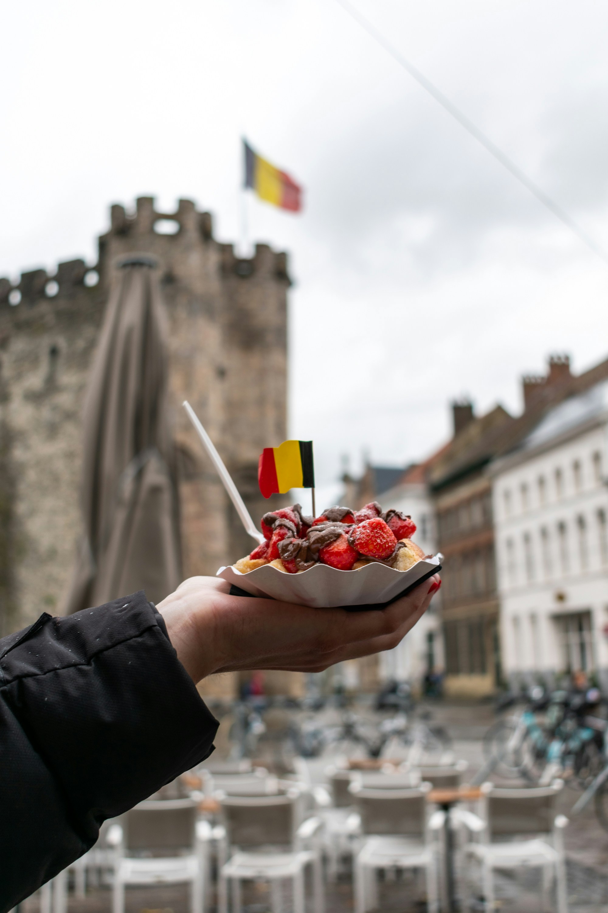 Una città medievale con un appetito moderno
